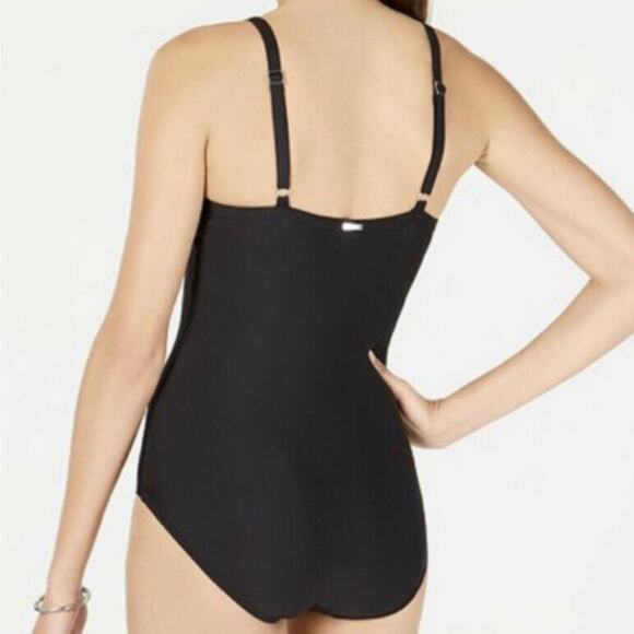 DKNY Rhinestone Logo Adjustable Straps One Size 4 - Picture 2 of 8